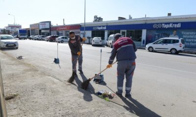 SANAYİ SİTESİNDE TEMİZLİK YAPILDI
