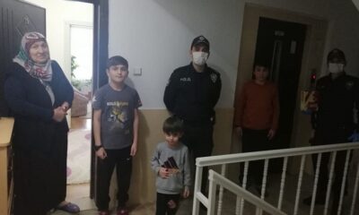 EVDE KALAN ÇOCUKLARA ÇİKOLATA