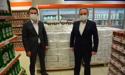 GIDA BANKASINA 1 TON PEYNİR BAĞIŞI