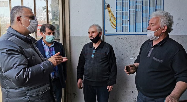 BAŞKAN’DAN SANAYİ ESNAFINA ZİYARET