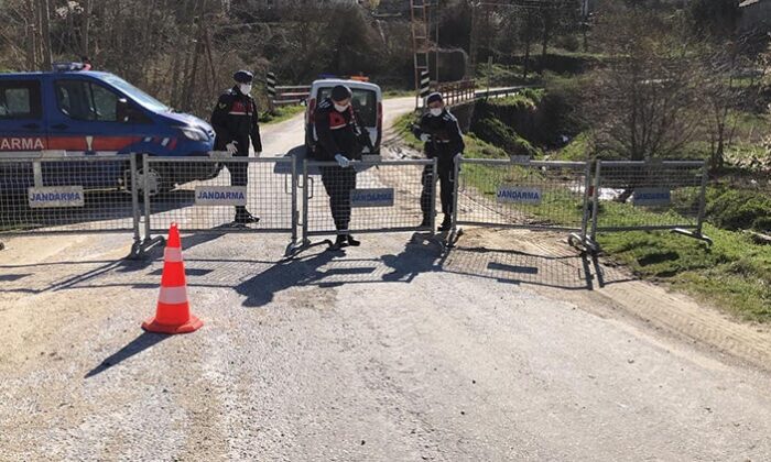 BİR KÖY DAHA KARANTİNA ALTINA ALINDI