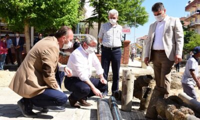 BAŞKAN ÇALIŞMALARI YERİNDE İNCELEDİ