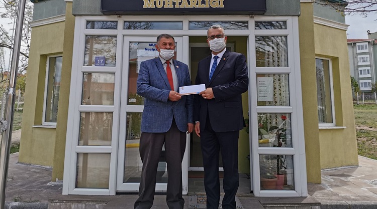 BAŞKAN AHLATCI’DAN MUHTARLARA ZİYARET