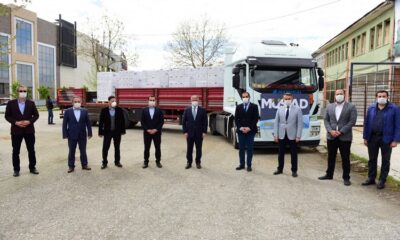 ÇORUM MÜSİAD’TAN 4 TIR YARDIM