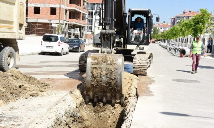 KANALİZASYON HAT ÇALIŞMALARI BAŞLADI