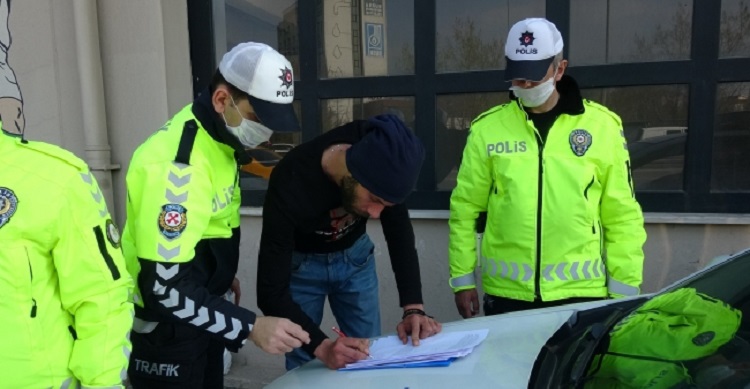 DENETİMLERDE 19 KİŞİYE CEZA KESİLDİ