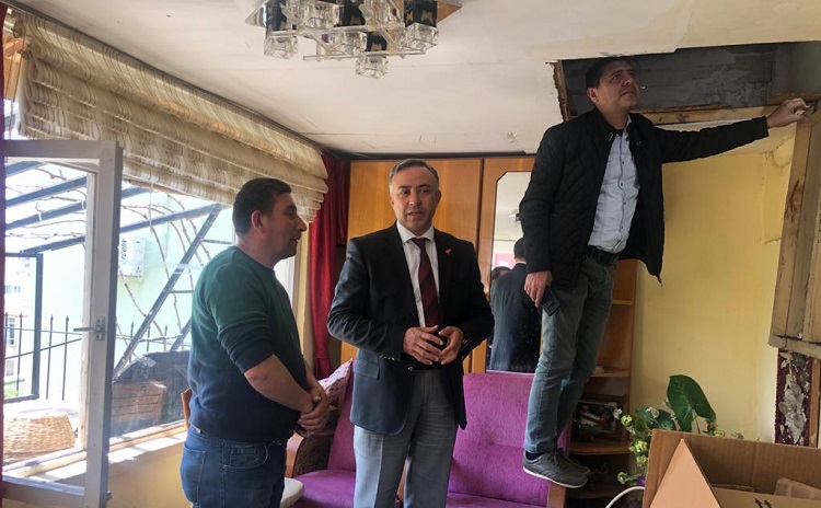 YANGINZEDE AİLENİN SORUNU ÇÖZÜLDÜ