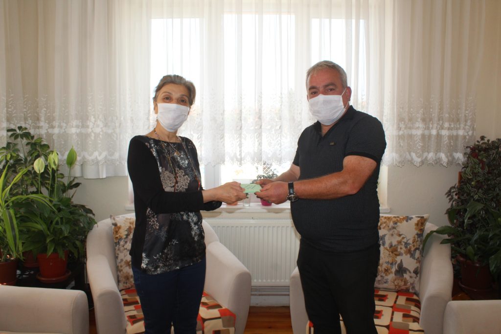 ŞEHİT AİLELERİNDEN ANLAMLI DESTEK
