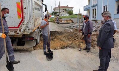 ASFALTLARA BAKIM VE ONARIM YAPILDI