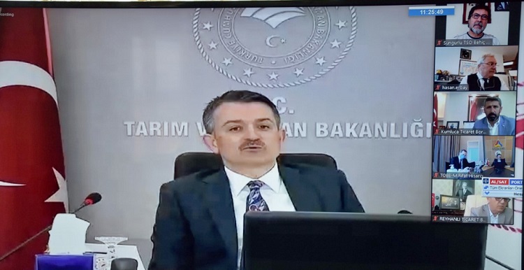BAKAN’A SUNGURLU’NUN TALEPLERİNİ İLETTİ