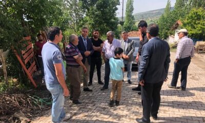 YANGINZEDELERE GEÇMİŞ OLSUN ZİYARETİ