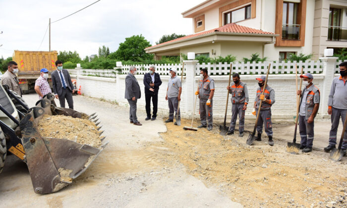 BAĞ YOLLARINDA ONARIM VAR