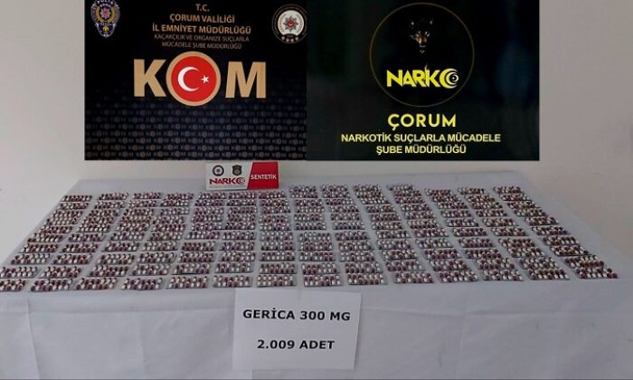 ÇORUM’DA UYUŞTURUCUYA GEÇİT YOK