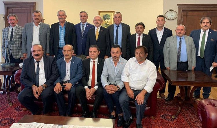 ÇORUM CHP KILIÇDAROĞLU İLE GÖRÜŞTÜ