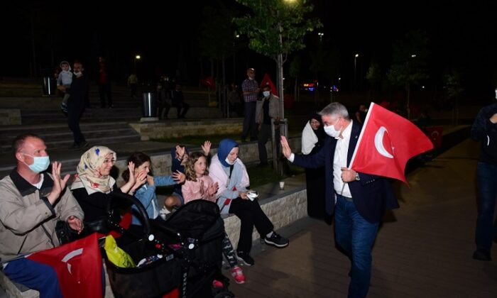 MİLLET BAHÇESİNDE KUTLAMA PROGRAMI