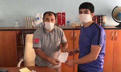 ÇORUMLU ÖĞRENCİDEN ÖRNEK DAVRANIŞ