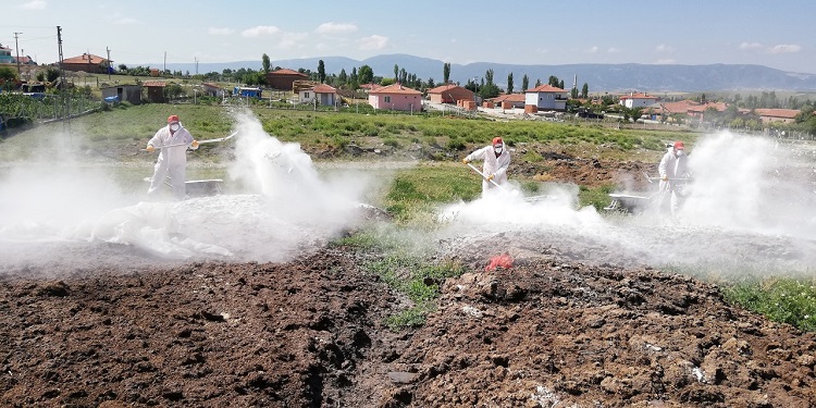 VEKTÖREL MÜCADELE DEVAM EDİYOR