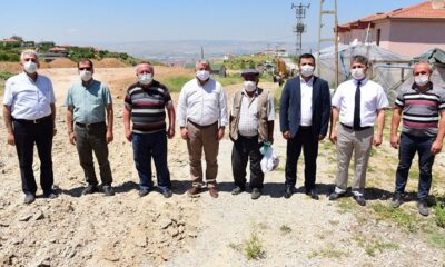 AFETEVLERİNDE ASFALT ÇALIŞMALARI BAŞLADI