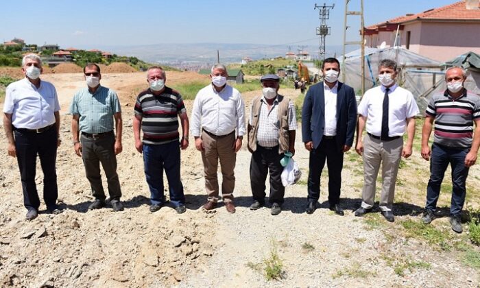 AFETEVLERİNDE ASFALT ÇALIŞMALARI BAŞLADI