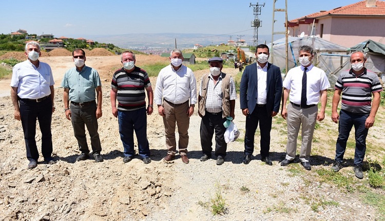 AFETEVLERİNDE ASFALT ÇALIŞMALARI BAŞLADI