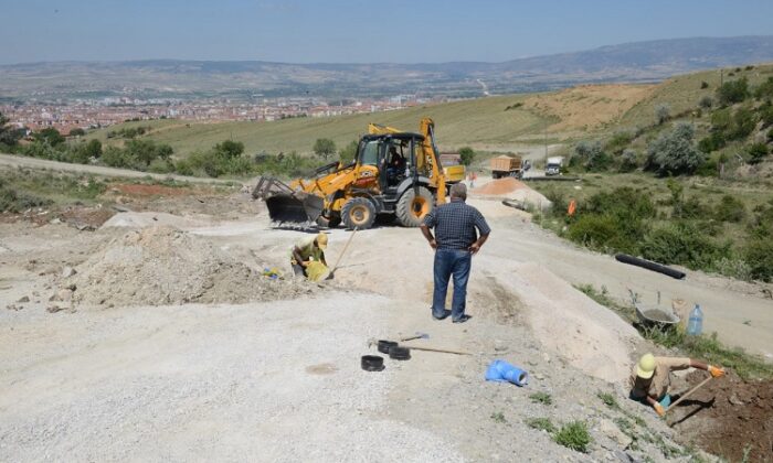 BARIŞKENT’DE KANALİZASYON ÇALIŞMASI