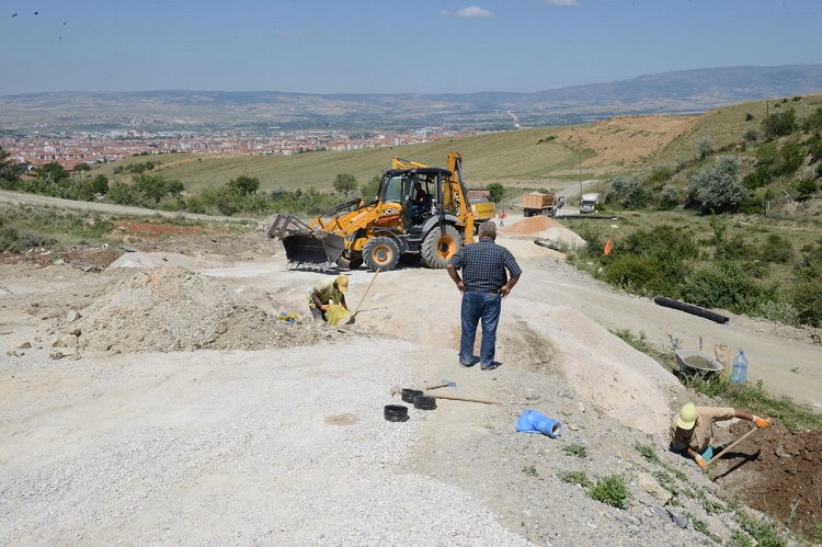 BARIŞKENT’DE KANALİZASYON ÇALIŞMASI