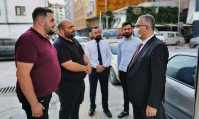 BAŞKAN ESNAF VE VATANDAŞI DİNLEDİ