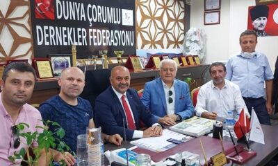ÇORUMLU FEDERASYONUNU ZİYARET ETTİ