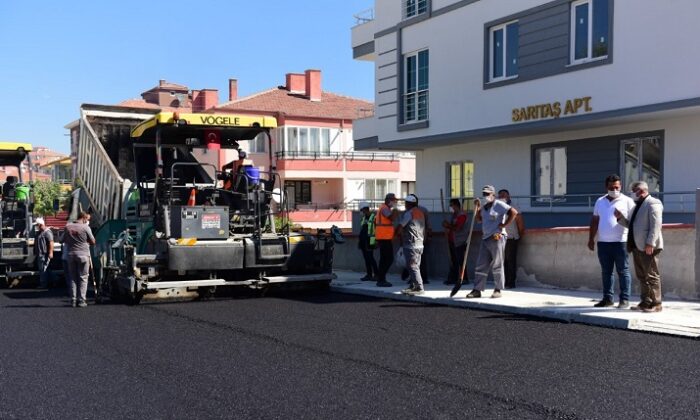 ASFALT ÇALIŞMALARI DEVAM EDİYOR