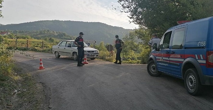 KÖY MAHALLESİ KARANTİNAYA ALINDI