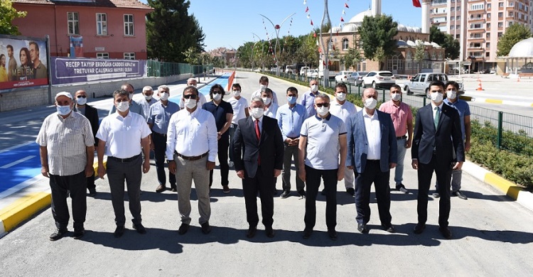 RECEP TAYYİP ERDOĞAN CADDESİ AÇILDI