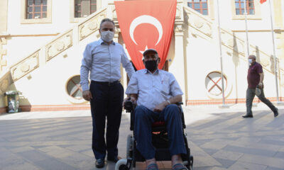 ENGELLİ VATANDAŞ 2 SAATTE İSTEĞİNE KAVUŞTU