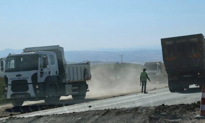 İSKİLİP YOLUNDA İNCELEME YAPTILAR