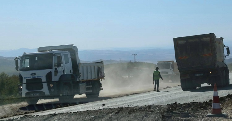 İSKİLİP YOLUNDA İNCELEME YAPTILAR