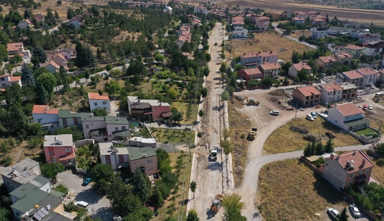 BİNEVLER 3. CADDE BAŞTAN SONA YENİLENİYOR