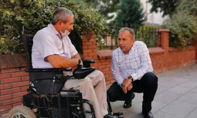 ENGELLİ VATANDAŞTAN CEYLAN’A TEŞEKKÜR
