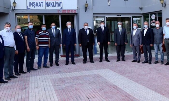 VALİ ESNAF ODALARINI ZİYARET ETTİ