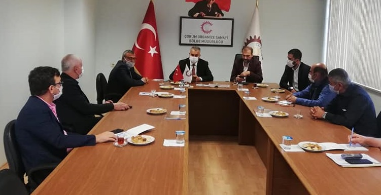 BAŞKAN AHLATCI SANAYİCİLERİ DİNLEDİ