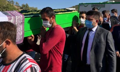 GÖÇÜKTE ÖLEN İŞÇİ TOPRAĞA VERİLDİ