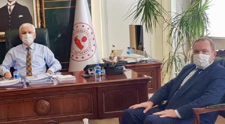 DERNEKLER İÇİN GÖRÜŞMELER YAPTI