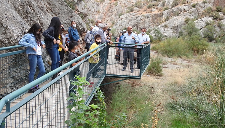 İNCESU KANYONU BÜYÜLEDİ