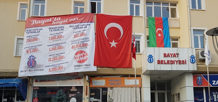 BAYAT’TAN AZERBAYCAN’A DESTEK