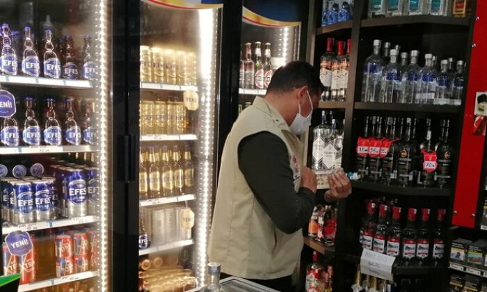 ÇORUM’DA ALKOLLÜ İÇKİ DENETİMİ!
