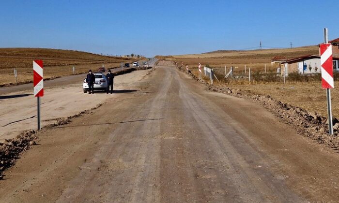 İSKİLİP YOLUNDA HUMMALI ÇALIŞMA