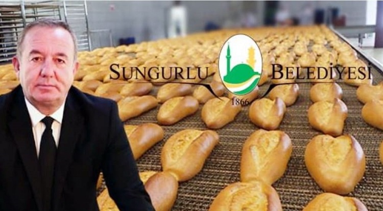 SUNGURLU BELEDİYESİ 1 TL’YE EKMEK SATACAK