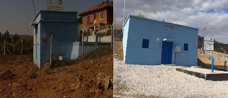 ORTAKÖY’DE SU DEPOLARI YENİLENDİ