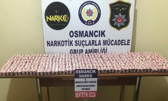 ÇORUM’DA SENTETİK HAP OPERASYONU