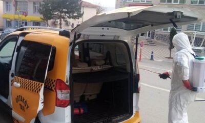 HER YER DEZENFEKTE EDİLİYOR