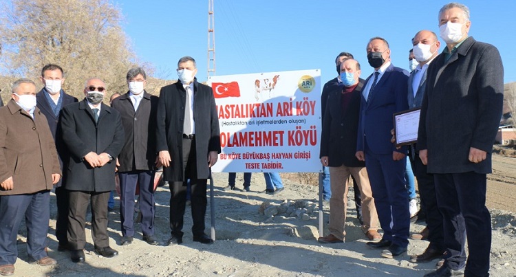 HASTALIKTAN ARİ KÖYÜ OLUŞTURULDU