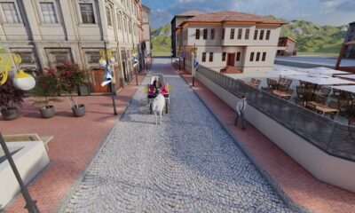 TARİHİ ÇORUM SOKAĞINA DOKAP DESTEĞİ
